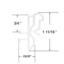 Norman Valance Clip for Wood & Faux Wood Valances with Slotted Grooves - Compatible Replacement Available
