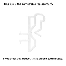 Norman Valance Clip for Wood & Faux Wood Valances with Slotted Grooves - Compatible Replacement Available