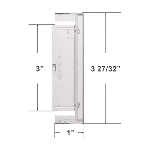 Hunter Douglas Closed Square Valance Corner for Vertical Blinds