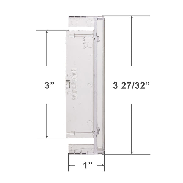 Hunter Douglas Closed Square Valance Corner for Vertical Blinds