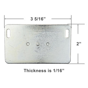 Metal Weights for the Bottom of Fabric Vertical Blind Vanes