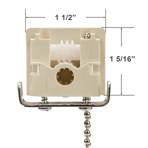 Graber and Bali Cord & Bead Chain Control End for G-85 DuraVue and Duralite Vertical Blinds
