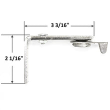 Levolor and Louverdrape Zirlon and Forte Outside Mount Cam Mounting Bracket for Vertical Blinds