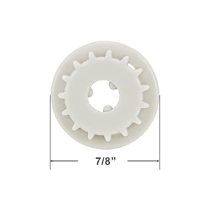 Levolor & Delmar Control End Gear Wheel for Cord & Bead Chain Operated Vertical Blinds