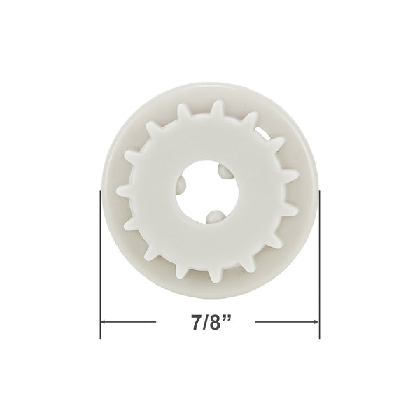 Levolor & Delmar Control End Gear Wheel for Cord & Bead Chain Operated Vertical Blinds