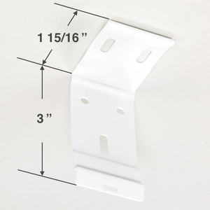 GARAGE SALE - Hunter Douglas Mounting Brackets for Roller Shades with the Large Cassette