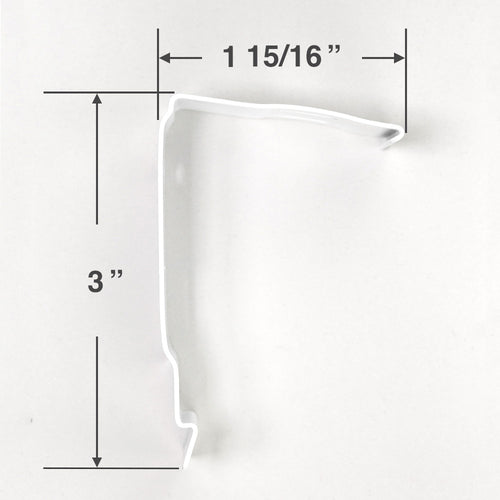 GARAGE SALE - Hunter Douglas Mounting Brackets for Roller Shades with the Large Cassette
