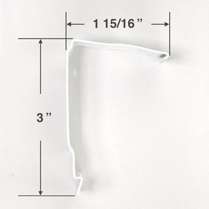 GARAGE SALE - Hunter Douglas Mounting Brackets for Roller Shades with the Large Cassette