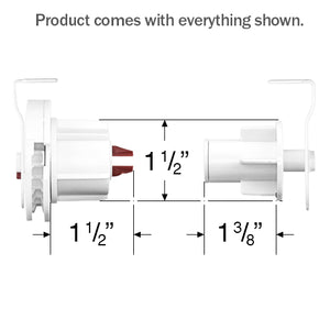 Roller Shade Clutch Set for 1 1/2" Tubes