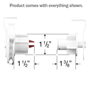 Roller Shade Clutch Set for 1 3/4" Tubes