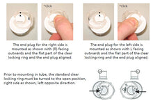 Levolor Standard Roller Shade End Plug for 1 1/2