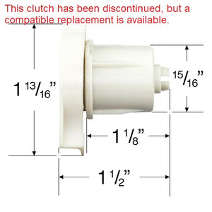 Rollease R-Series R3 Roller Shade Clutch for 1 1/8" Tubes - R3C01 - Compatible Replacement Available