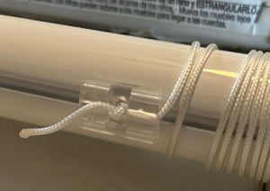 Graber and Bali Cord Clip for Cordless Roman Shades