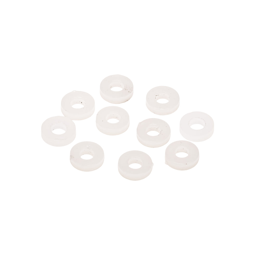 Small Plastic Washers for Securing the Ends of Cords - Pack of 10