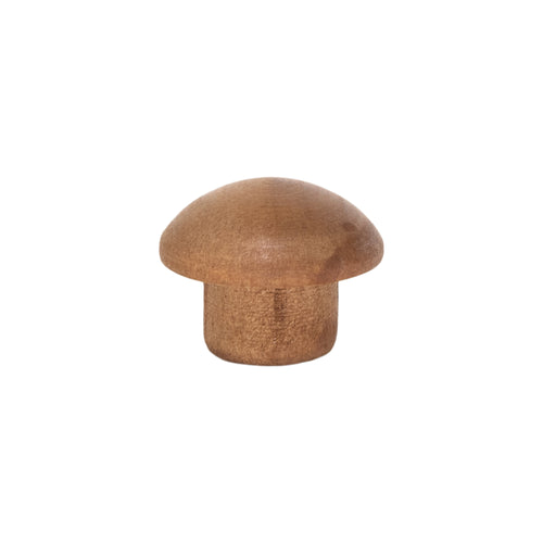 Wood Bottom Rail Button for Wood Blinds with a 3/8" Hole - Clearance