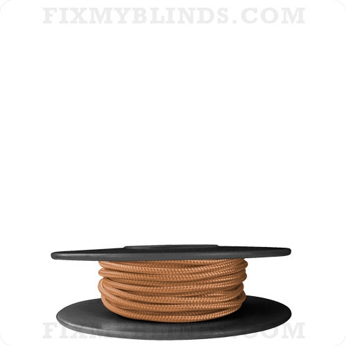 1.6mm String/Cord for Blinds and Shades - Medium Brown