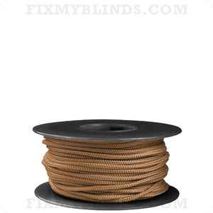 2.0mm String/Cord for Blinds and Shades - Medium Brown