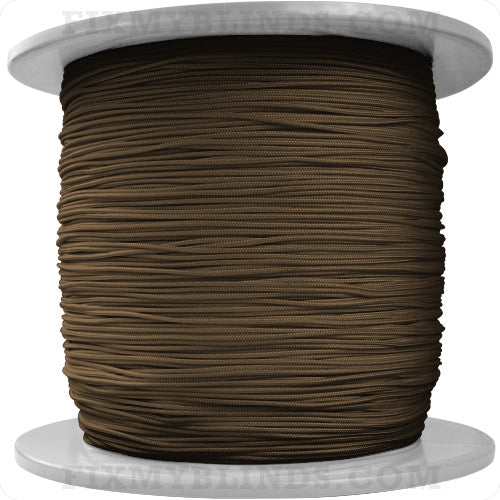 2.2mm String/Cord for Blinds and Shades - Dark Brown