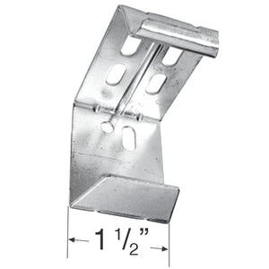 Graber and Bali Center Support Bracket for Horizontal Blinds with 1 3/4" x 2 3/8" Headrail