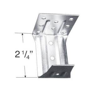 thumbnail image 2 of Shade Doctor Of Maine Micro/Mini Blind Center Support Bracket – For 1 1/2" X 1" Headrail – Includes Screws – USA Made 2 of 5