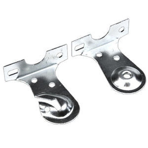 Metal Window Shade Brackets-2PCS Roller Shade Hardware Outside Mount With Screws Durable Roller Shades Bracket For Living Room Bedroom Offices