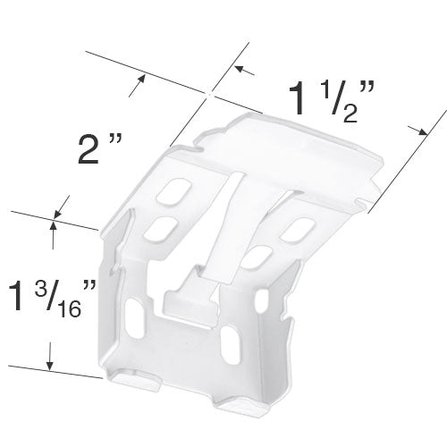 Hunter Douglas Mounting Bracket for Vignette Modern Roman Shades