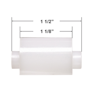 Plastic Drum for 2" Horizontal Blinds with a 1/4" Hexagon Tilt Rod