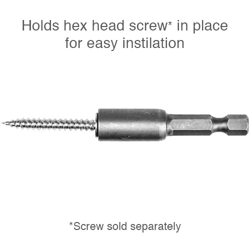 Magnetic Hex Head Screw Driver for Standard Drills