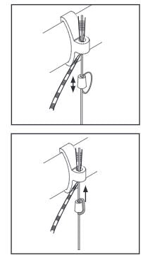 Comfortex Bottom Rail Cord Clip for Roman Shades