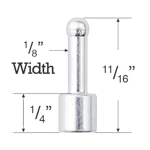 Metal Hold Down Bracket Pin for 2