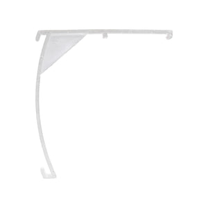 Valance Clip for Vertical Blinds with 1 9/16" Wide Headrails - Rounded Front