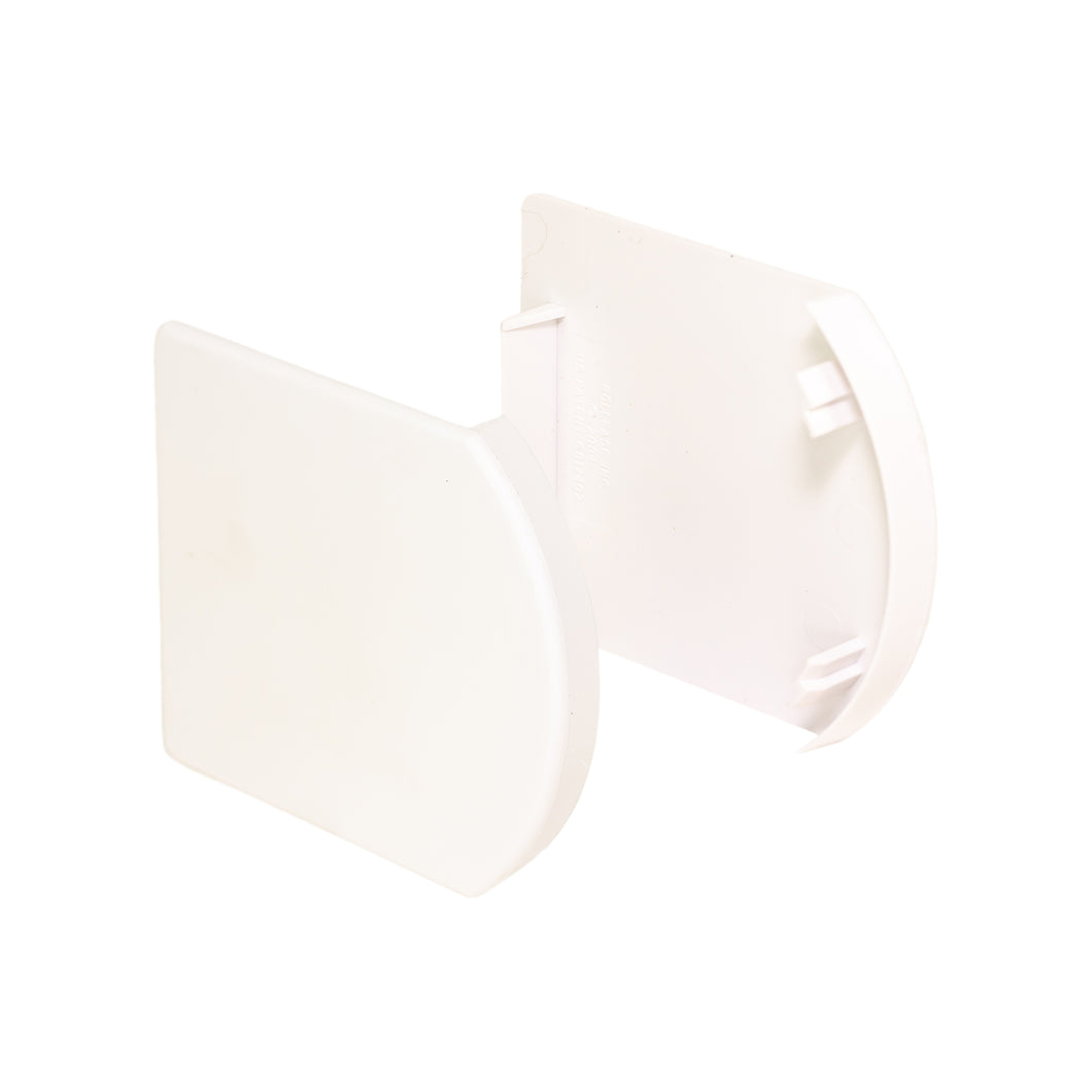 Rollease Cassette Roller Shade Top Rail End Cap Covers for Cassette 80 - CREC
