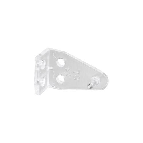 Plastic Hold Down Bracket with 3/32" Integrated Pin for 1" Mini Blinds