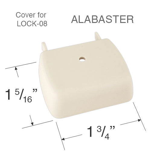 Comfortex Cord Lock Cover for Cellular Honeycomb Shades - 1 3/8