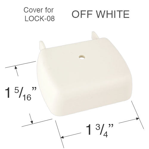 Comfortex Cord Lock Cover for Cellular Honeycomb Shades - 1 3/8