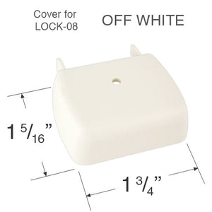 Comfortex Cord Lock Cover for Cellular Honeycomb Shades - 1 3/8" Wide Headrails