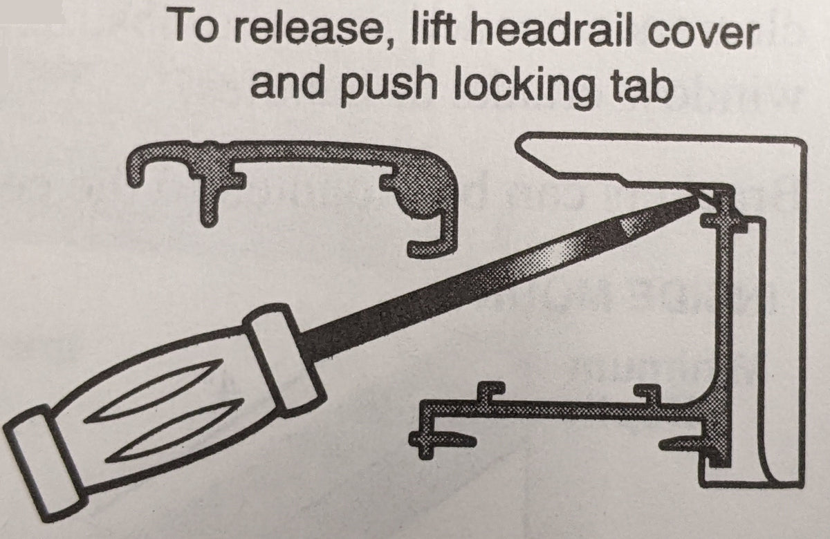 Hunter Douglas PowerRise Mounting Bracket for Cellular and Pleated Sha
