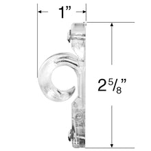 Cord Loop and Bead Chain Tension Device - Clear
