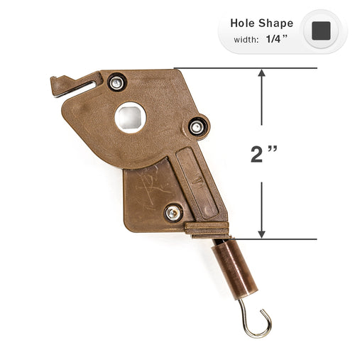High Profile Wand Tilt Mechanism with a 1/4