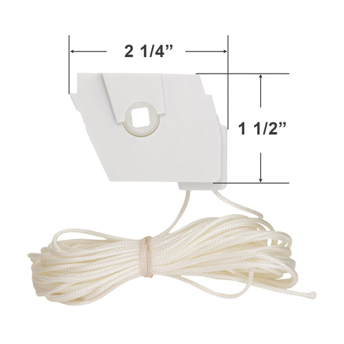 Bali and Graber Low Profile Cord Tilt Mechanism with 1/4
