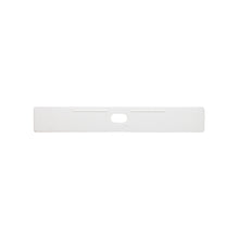 Vertical Blind Vane Hanger for Fabric Vanes - White Plastic