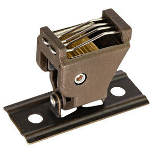 Cord Lock Mechanism for Roman and Woven Wood Shades - Brown