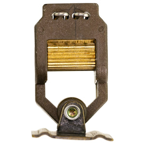 Cord Lock Mechanism for Roman and Woven Wood Shades - Brown