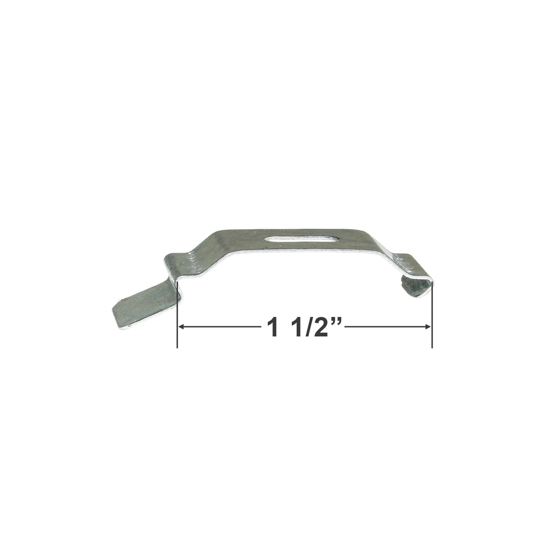 Vertical Blind Ceiling Mount C-Clip Brackets - Fits 1.5" Headrail (5 To 18 Pieces)