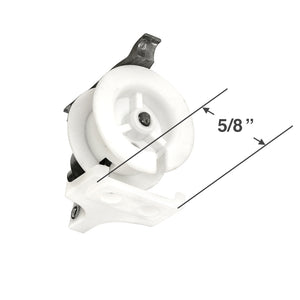High Profile Cord Tilt Mechanism with a 1/4" Square Hole for Horizontal Blinds - Small Foot