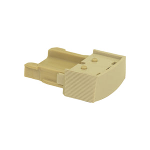 Comfortex Symphony Cellular and Pleated Shade Cord Lock Assembly - Alabaster Cover
