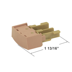 Comfortex Symphony Cellular and Pleated Shade Cord Lock Assembly - Pink Cover