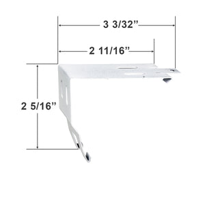 Hunter Douglas Mounting Bracket for Cord Loop Operated EasyRise Cellular Shades - Large Headrail