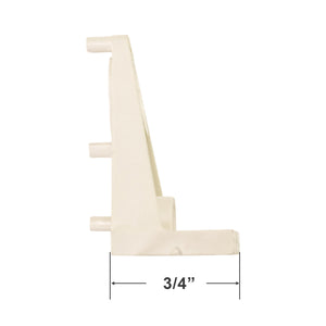 Rollease Rod Support Bracket for Clutch-Operated Roman Shades - Slim