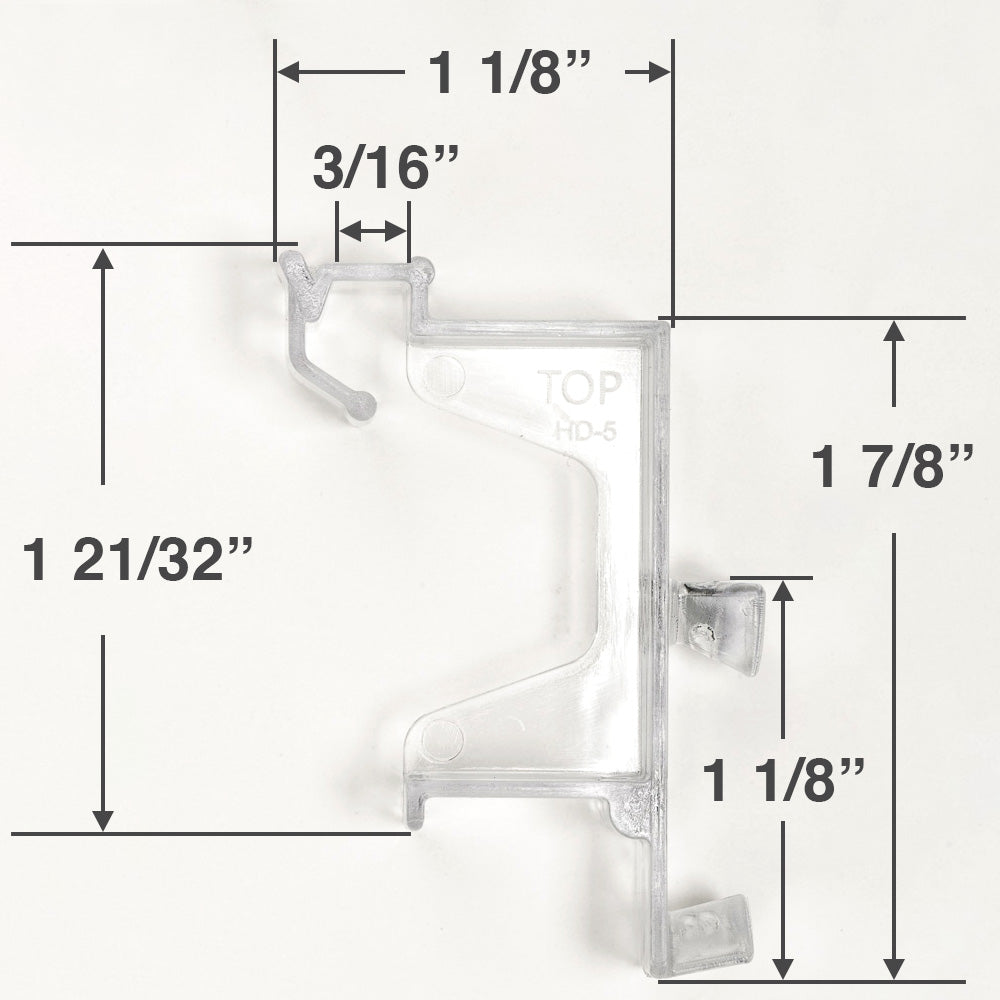 LEVOLOR 2-Piece Valance Clips in the Blind & Window Shade Parts department  at